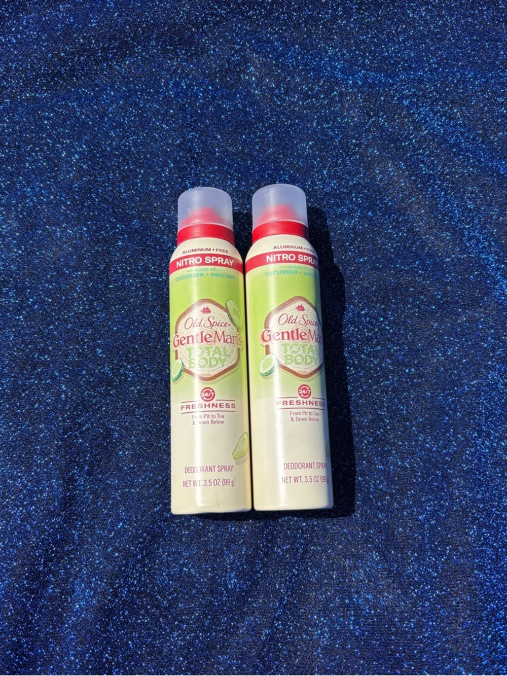 GentleMan's Total Body Deodorant Spray - Green